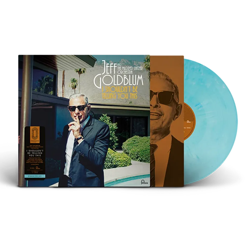 Jeff Goldblum I Shouldn’t Be Telling You This marble vinyl LP
