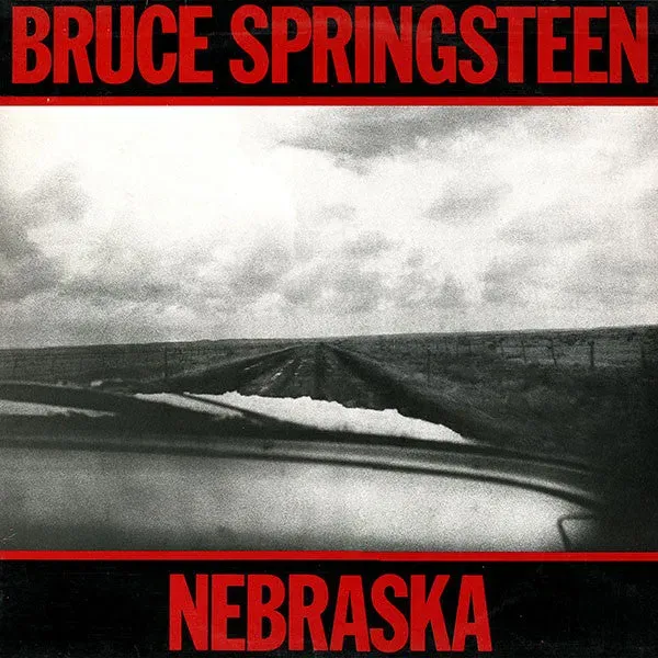 Bruce Springsteen Nebraska LP brukt folk rock