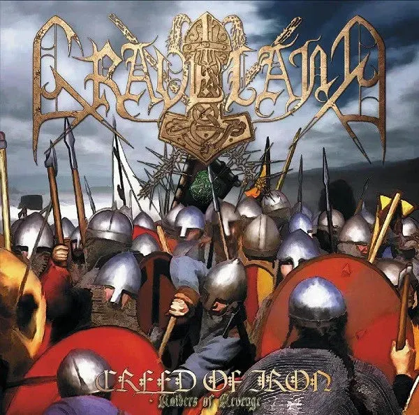 Graveland Creed Of Iron LP sølv vinyl