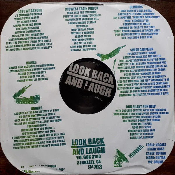 Look Back And Laugh 12" vinyl LP brukt LBAL 001