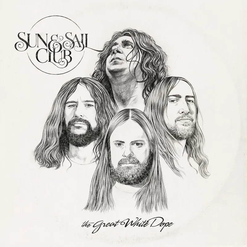 Sun & Sail Club The Great White Dope vinyl LP farget
