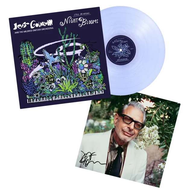 Verve Jeff Goldblum Night Blooms vinylplate farget LP