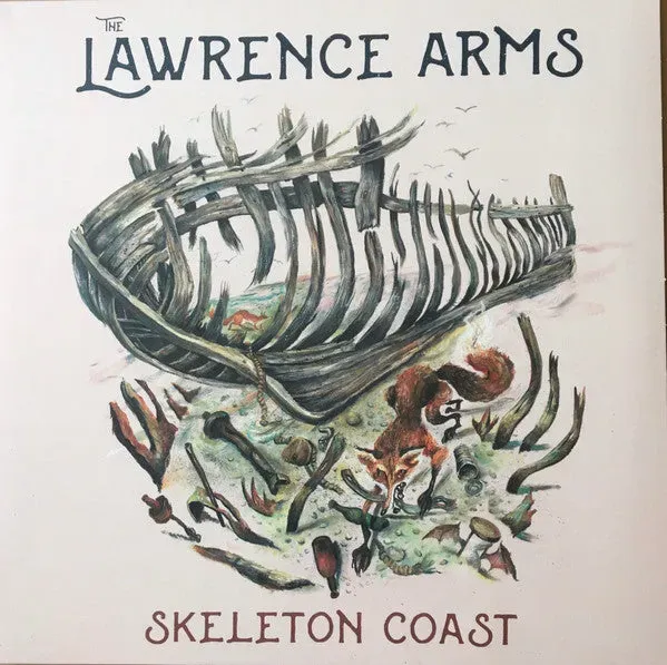 The Lawrence Arms Skeleton Coast LP rosa vinyl limited