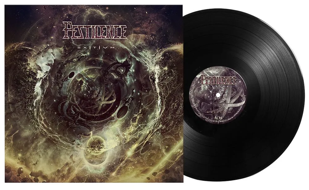 Pestilence Exitivm LP svart vinyl gatefold