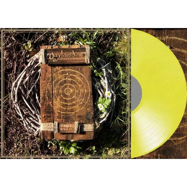 Waylander Ériù's Wheel LP vinylplate gul limiteret folk metal