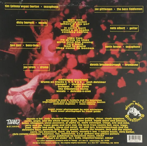 Mighty Mighty Bosstones More Noise And Other Disturbances LP brukt