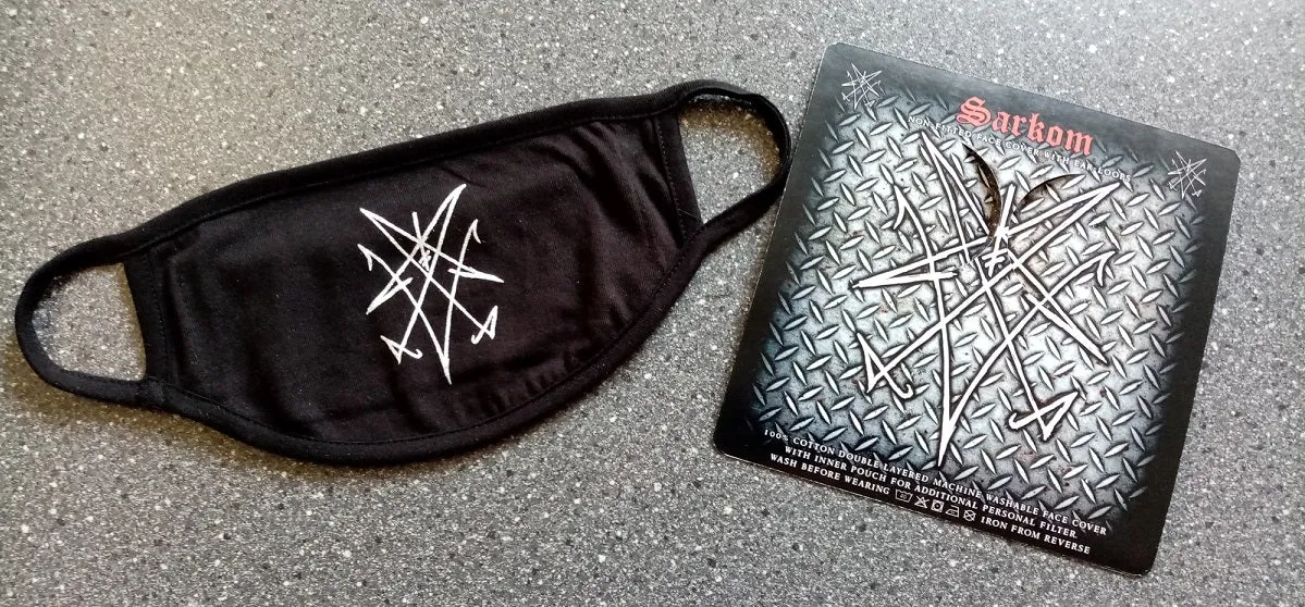 Sarkom Rock Bottom Manifest 7" EP facemask bundle