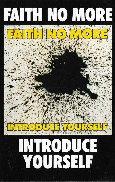 Faith No More Introduce Yourself kassett brukt funk metal