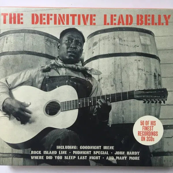 Lead Belly The Definitive Lead Belly 2CD brukt countryblues