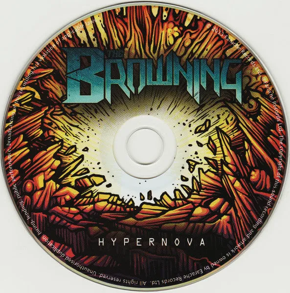 The Browning Hypernova CD forseglet – electro metal