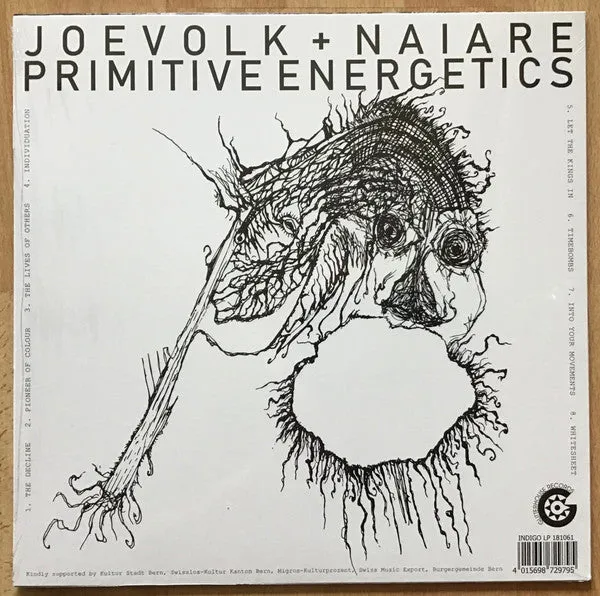 Joe Volk Naiare Primitive Energetics LP brukt