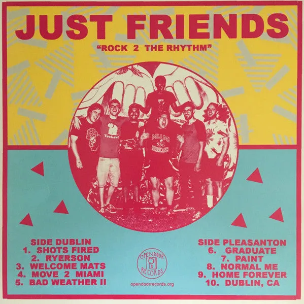 Just Friends Rock 2 The Rhythm LP vinyl brukt