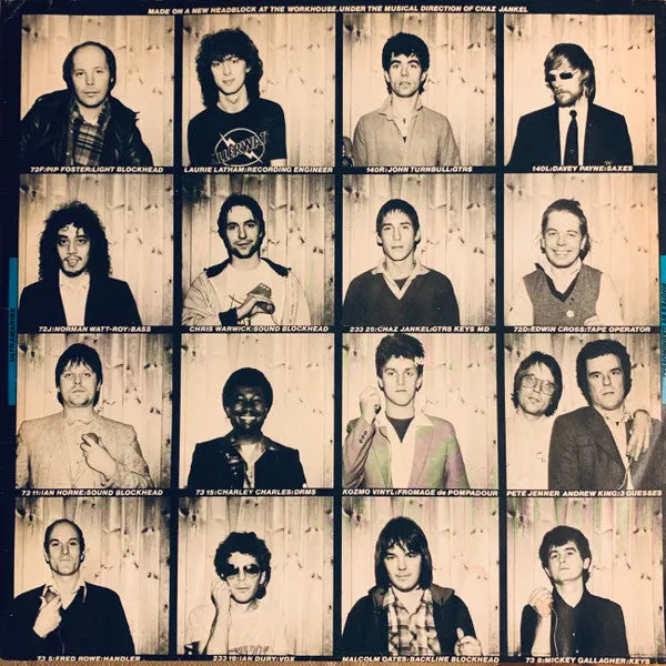 Ian Dury Do It Yourself LP brukt vinyl wallpaper