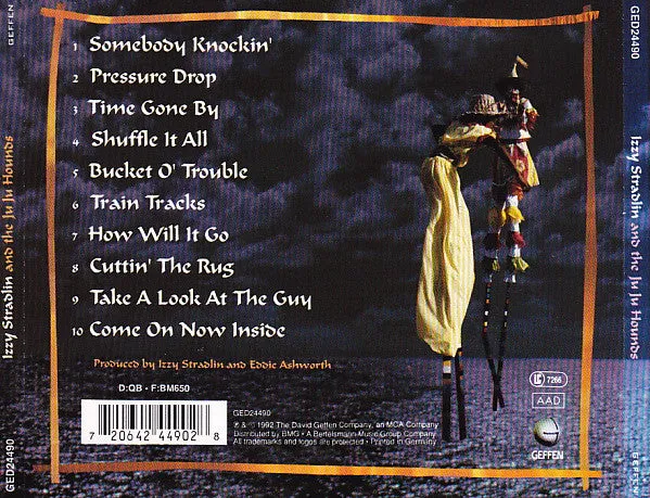 Izzy Stradlin Ju Ju Hounds CD album brukt bluesrock