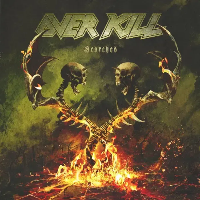 Overkill Scorched CD thrash metal 2023