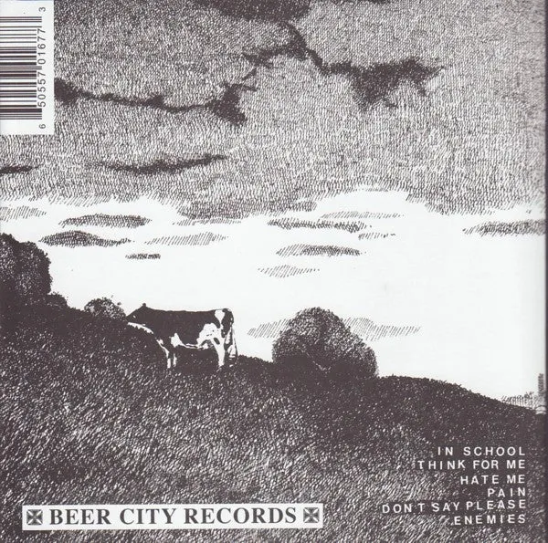 Die Kreuzen Cows And Beer BCR 167 7" vinylsingel brukt gull hardcore