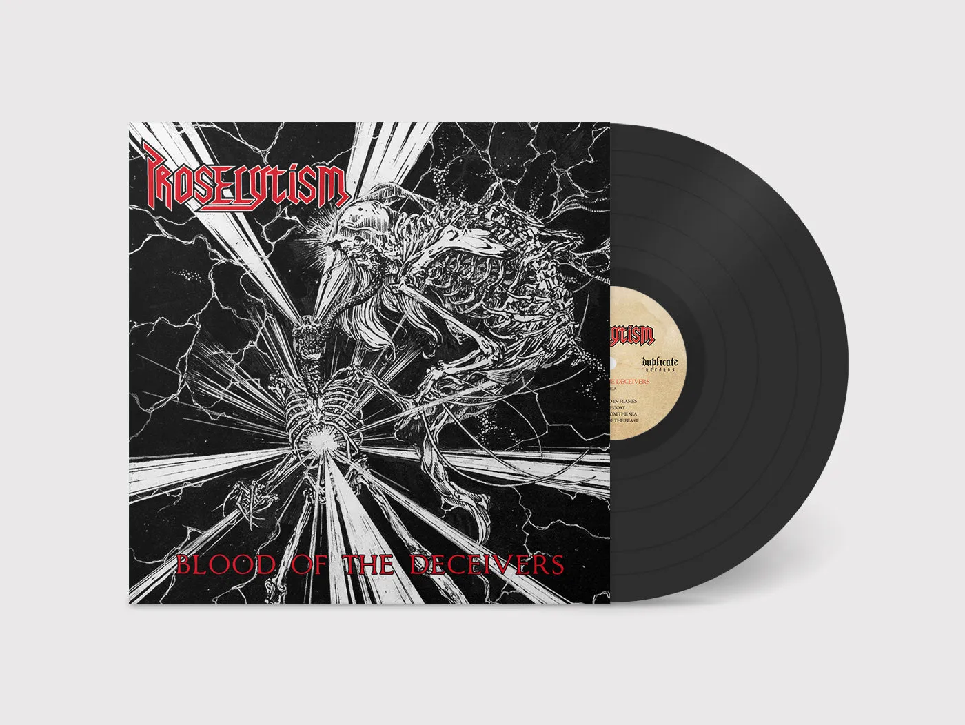 Proselytism Blood of the Deceivers LP svart vinyl 200