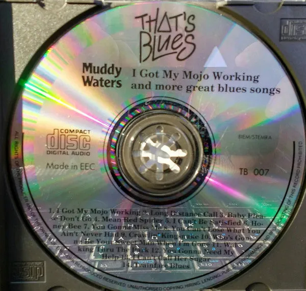 Muddy Waters I Got My Mojo Working CD samling brukt