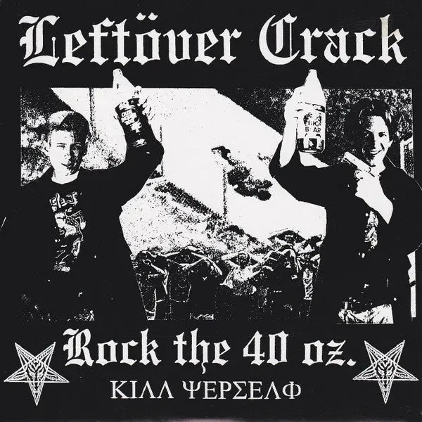 Leftöver Crack Rock The 40 oz. 7" vinyl brukt ska-punk
