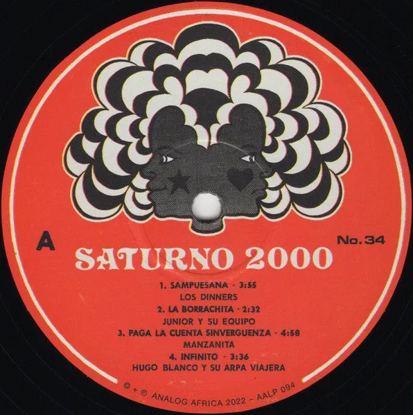 Various Saturno 2000 2xLP brukt cumbia samling