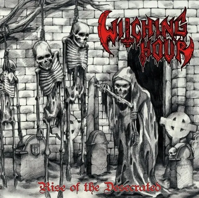Witching Hour Rise Of The Desecrated LP vinyl svart