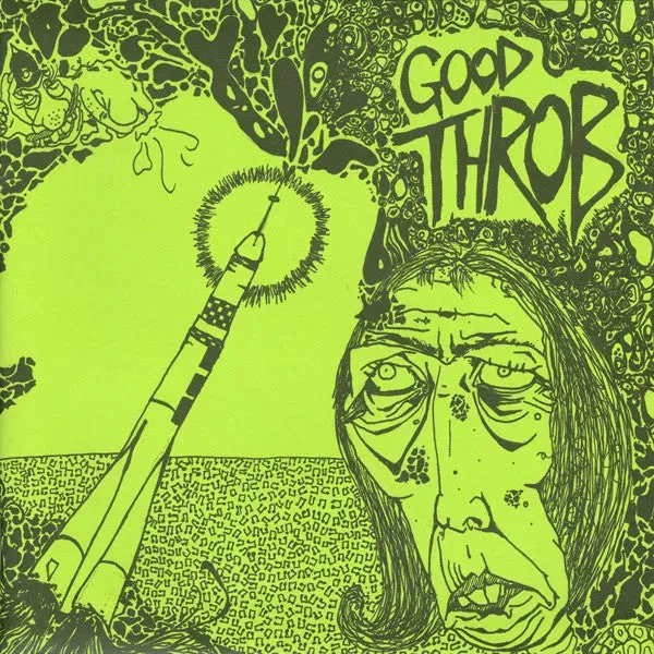 Good Throb 7" EP brukt vinyl punk svart