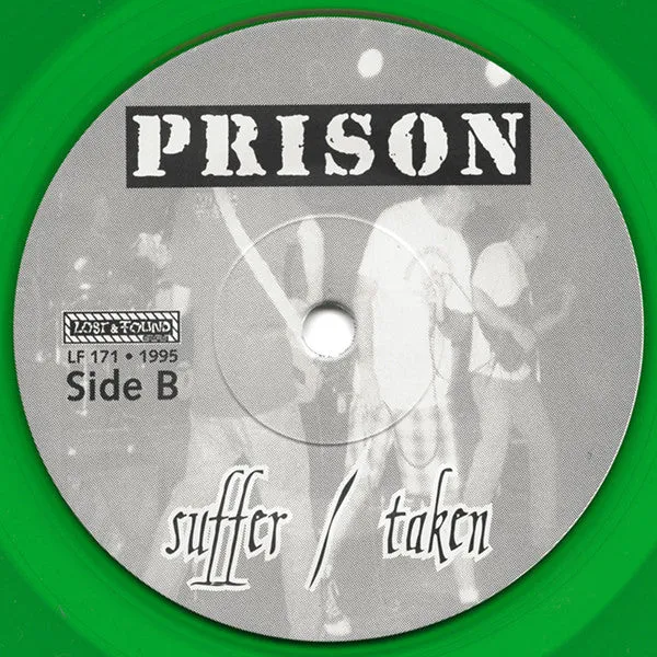 Burn Prison Split 7" grønn vinyl hardcore
