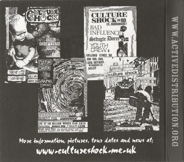 Culture Shock Everything 3xCD brukt punk kompilasjon 2016