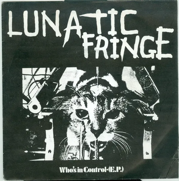 Lunatic Fringe Who's In Control 7" EP brukt punk
