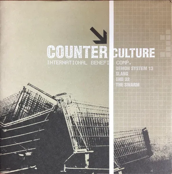 Various Counter Culture 7" vinyl samling punk