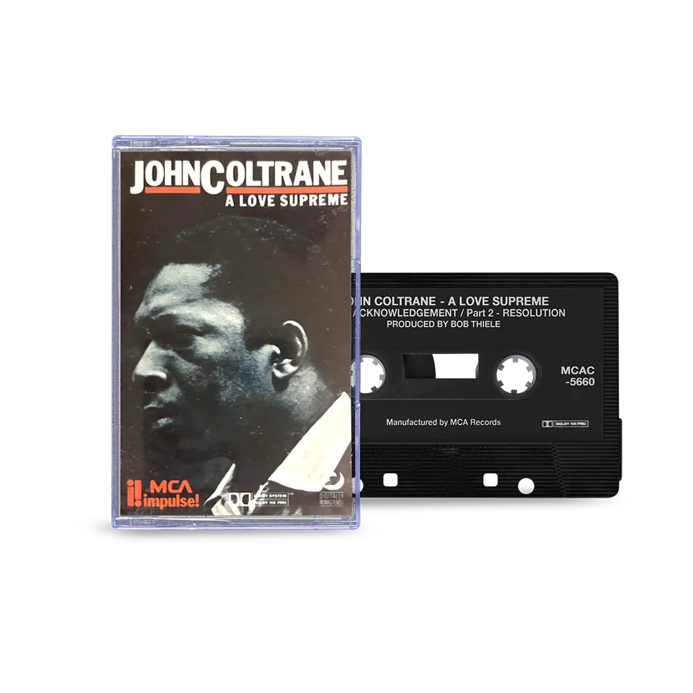 Impulse John Coltrane A Love Supreme kassett 60 år