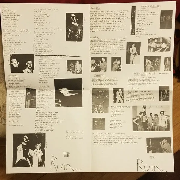 Ruin He-Ho LP vinylplate original 1984-utgave