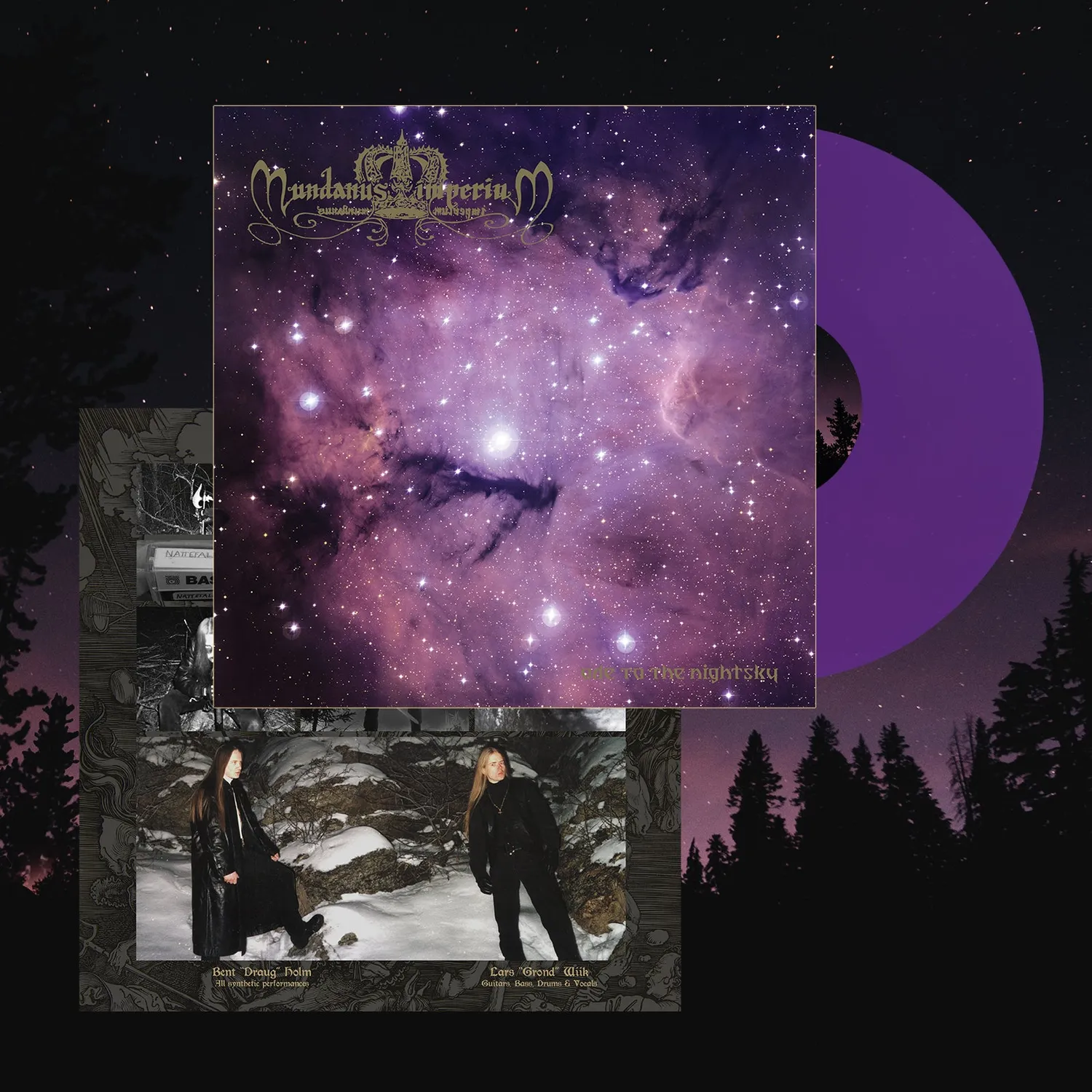 Mundanus Imperium Ode To The Nightsky LP lilla vinyl