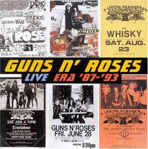 Guns N Roses Live Era 87-93 2xCD brukt Australia-utgave
