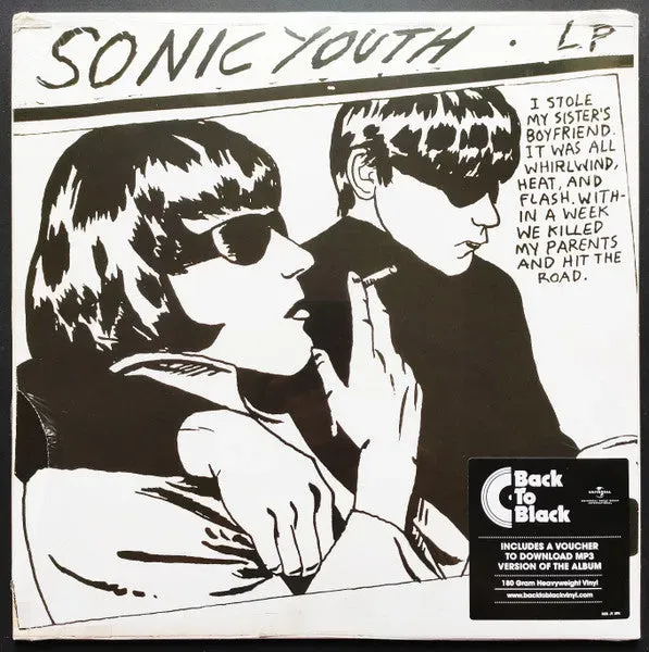 Sonic Youth Goo LP 180g reissue alternativ rock brukt