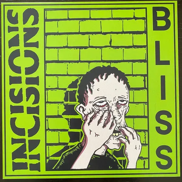 Incisions Bliss LP grønn vinyl brukt punk 2021