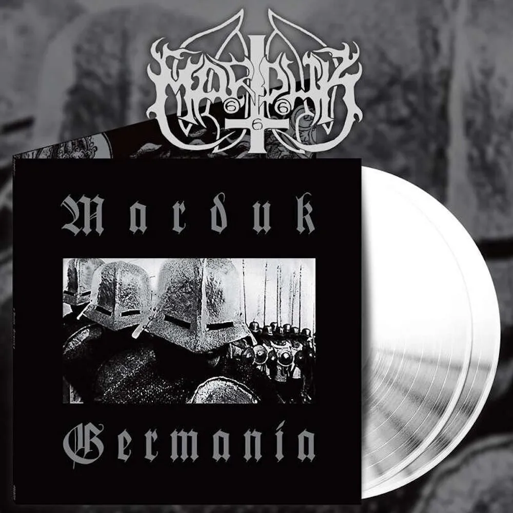 Marduk Germania 2LP hvit vinyl – live black metal