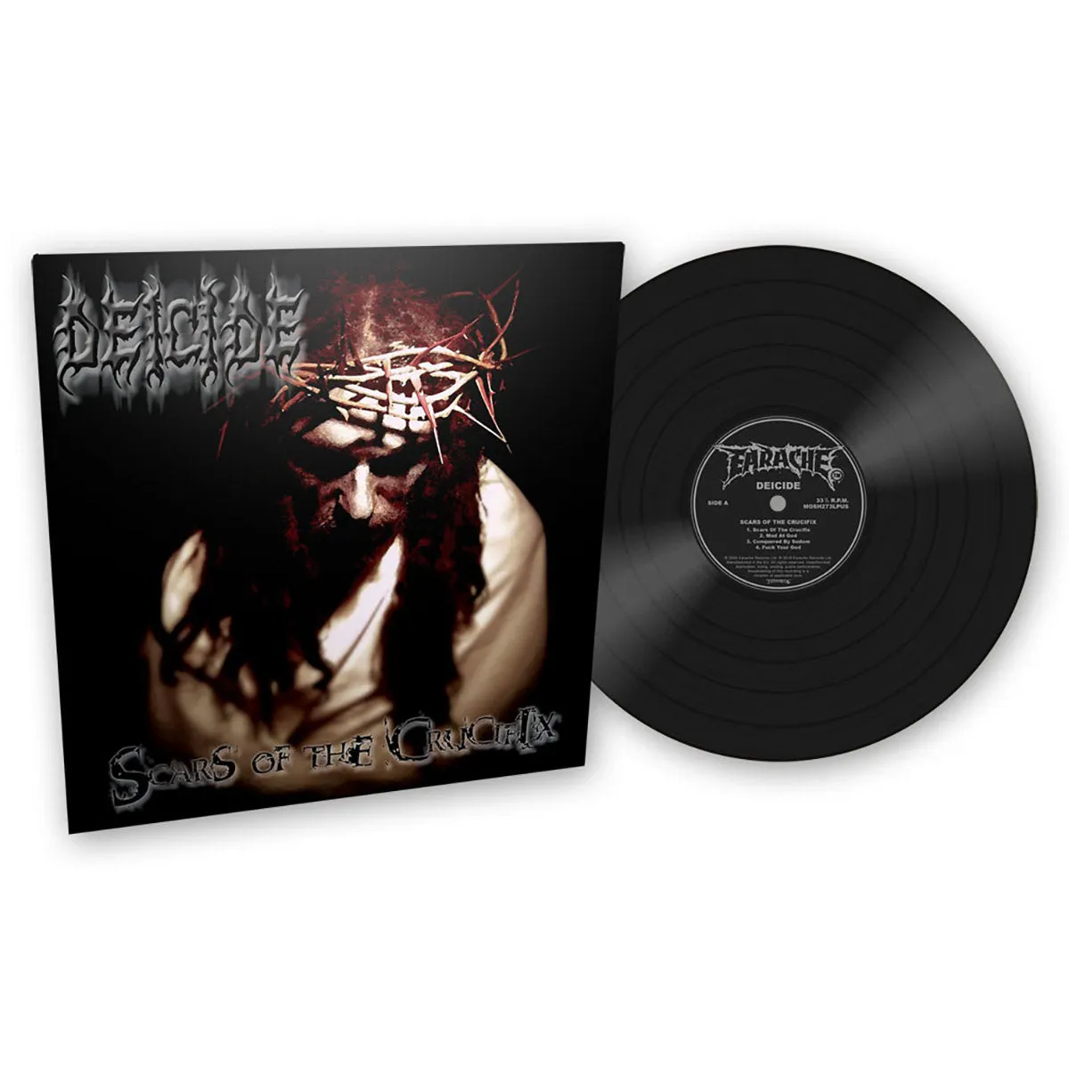 Deicide Scars Of The Crucifix LP svart vinyl death