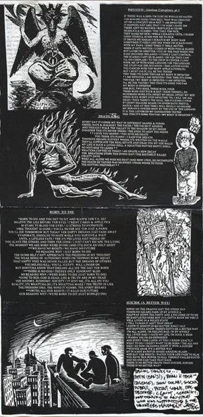 Choking Victim Squatta's Paradise 7" EP vinyl signert
