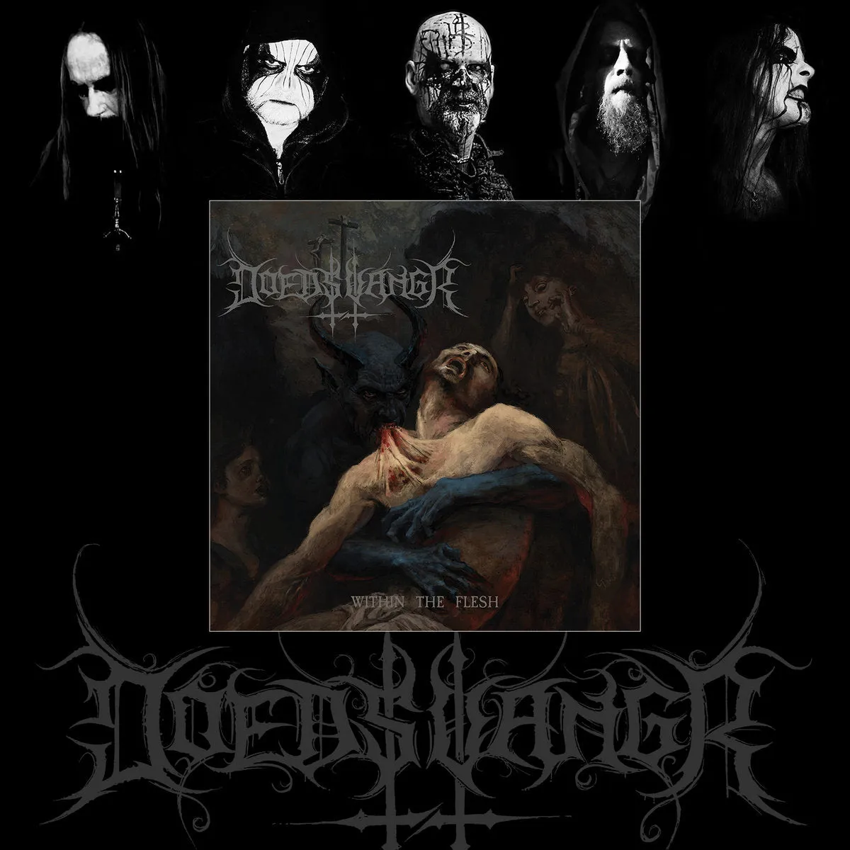 Doedsvangr Within The Flesh CD – black metal