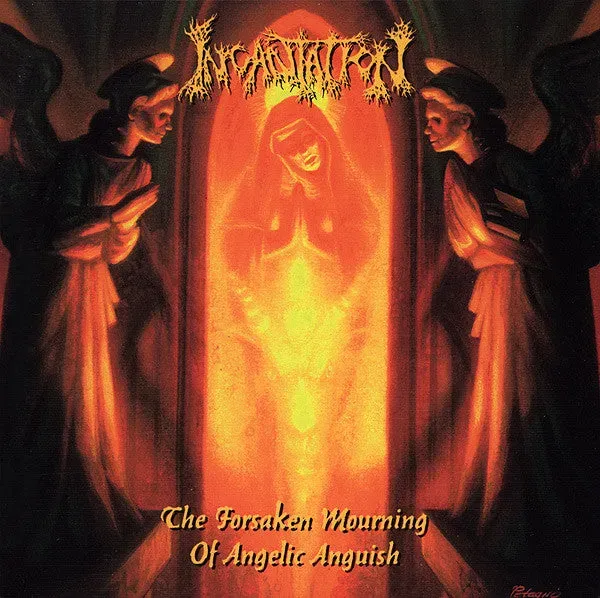 Incantation The Forsaken Mourning Of Angelic Anguish LP orange krush vinyl