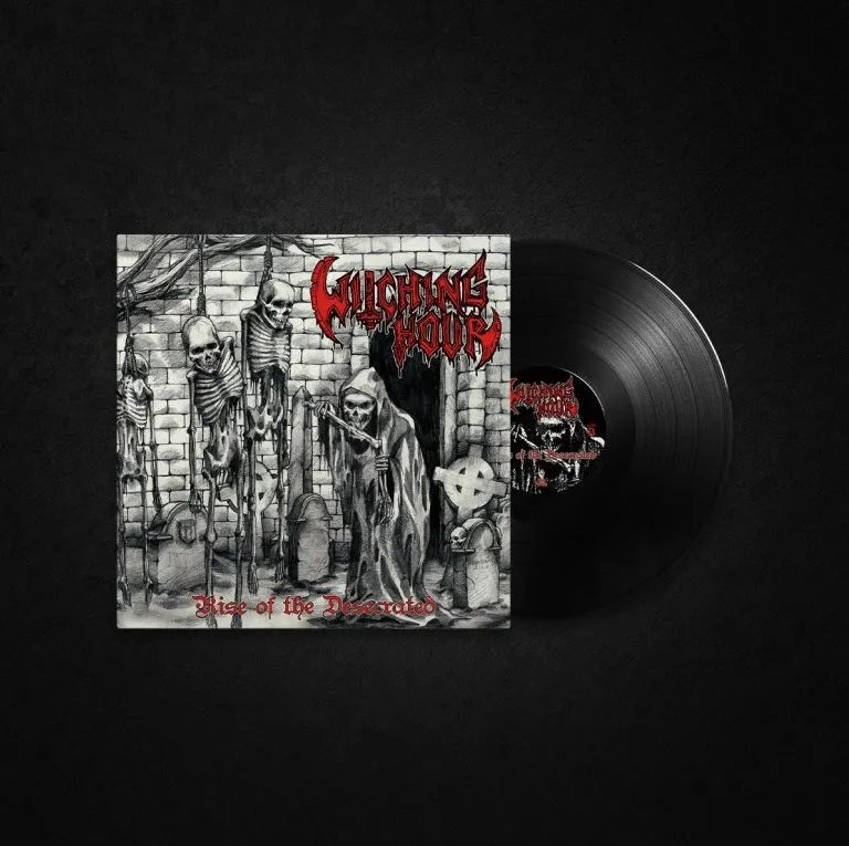 Witching Hour Rise Of The Desecrated LP vinyl svart