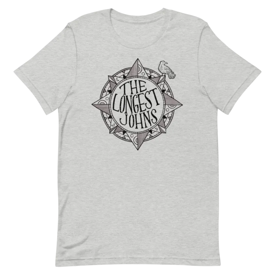 The Longest Johns Smoke and Oakum T-skjorte heather grey