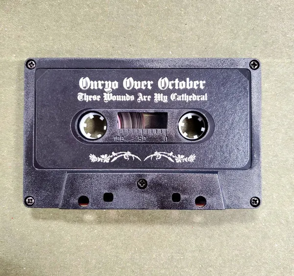 Onryo Over October These Wounds kassett ltd black metal