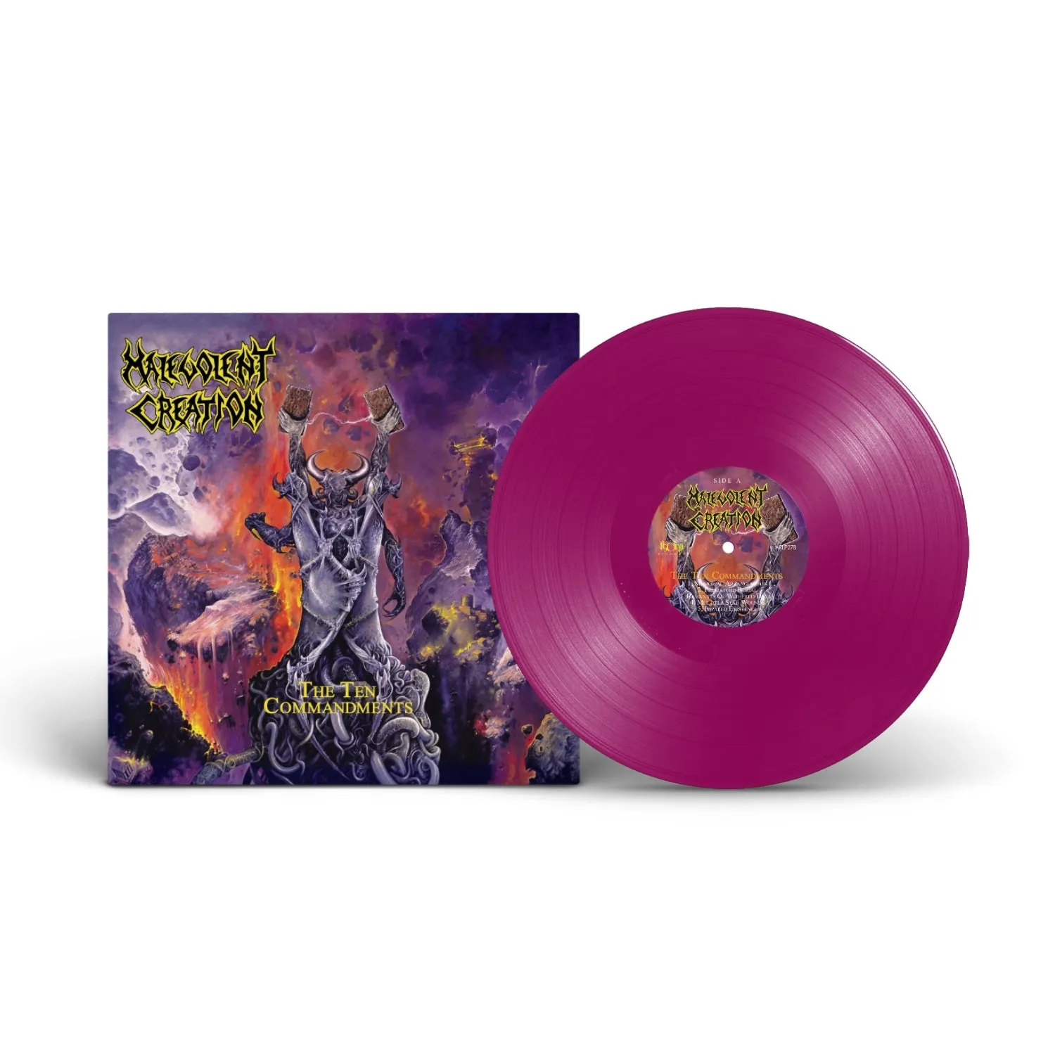 Malevolent Creation The Ten Commandments LP lilla vinyl