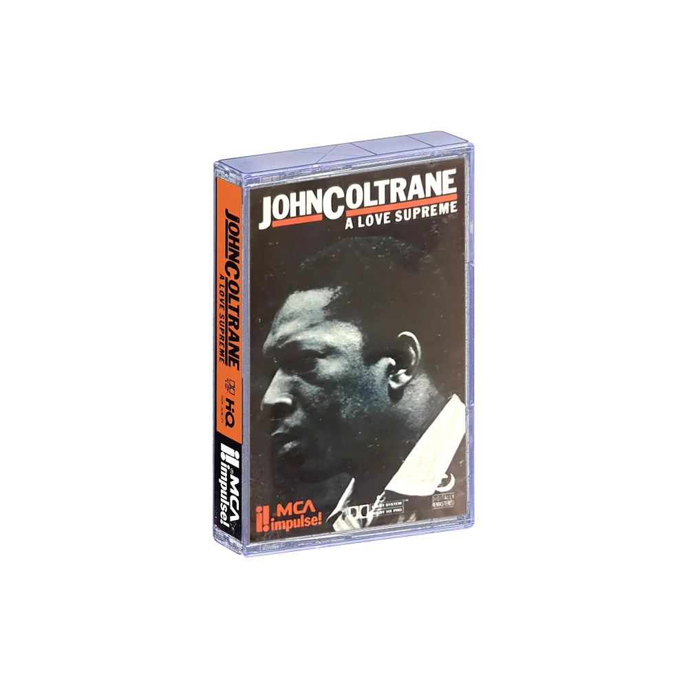 Impulse John Coltrane A Love Supreme kassett 60 år