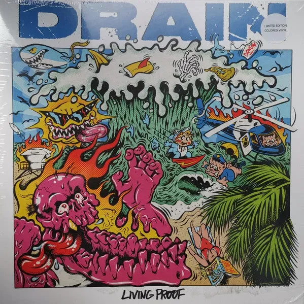Drain Living Proof vinyl LP farget Ltd hardcore