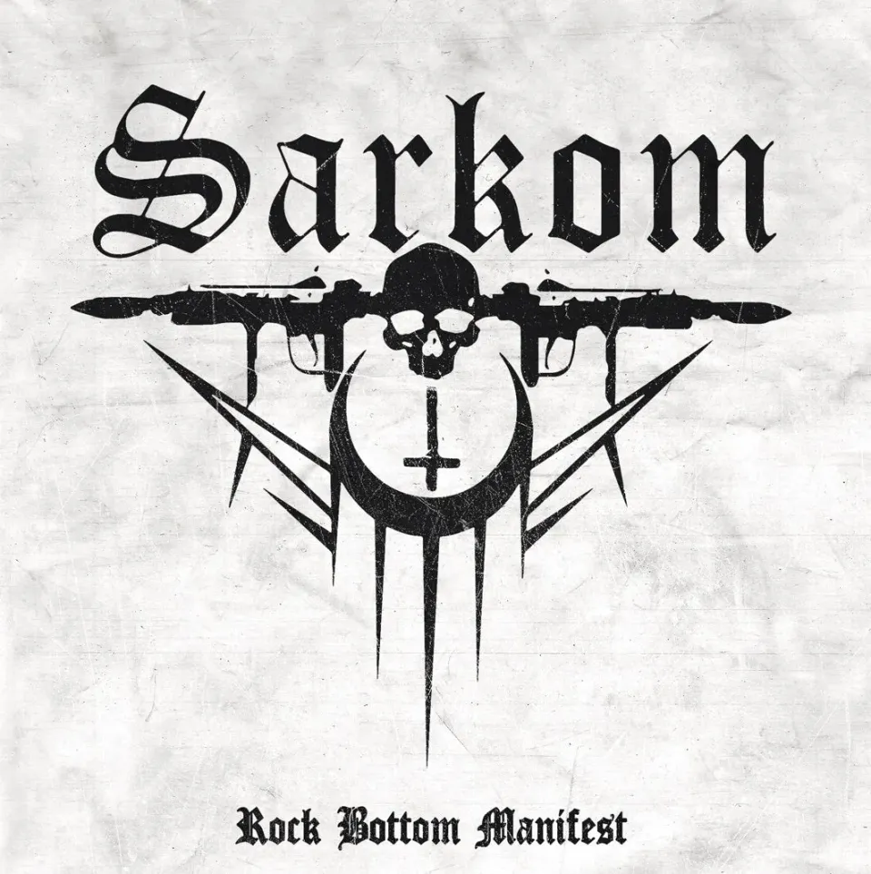 Sarkom Rock Bottom Manifest 7"EP svart vinyl
