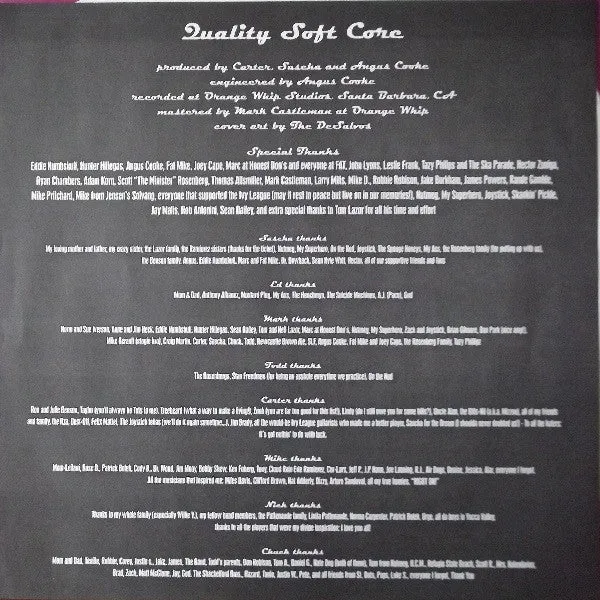 Mad Caddies Quality Soft Core vinyl LP brukt ska