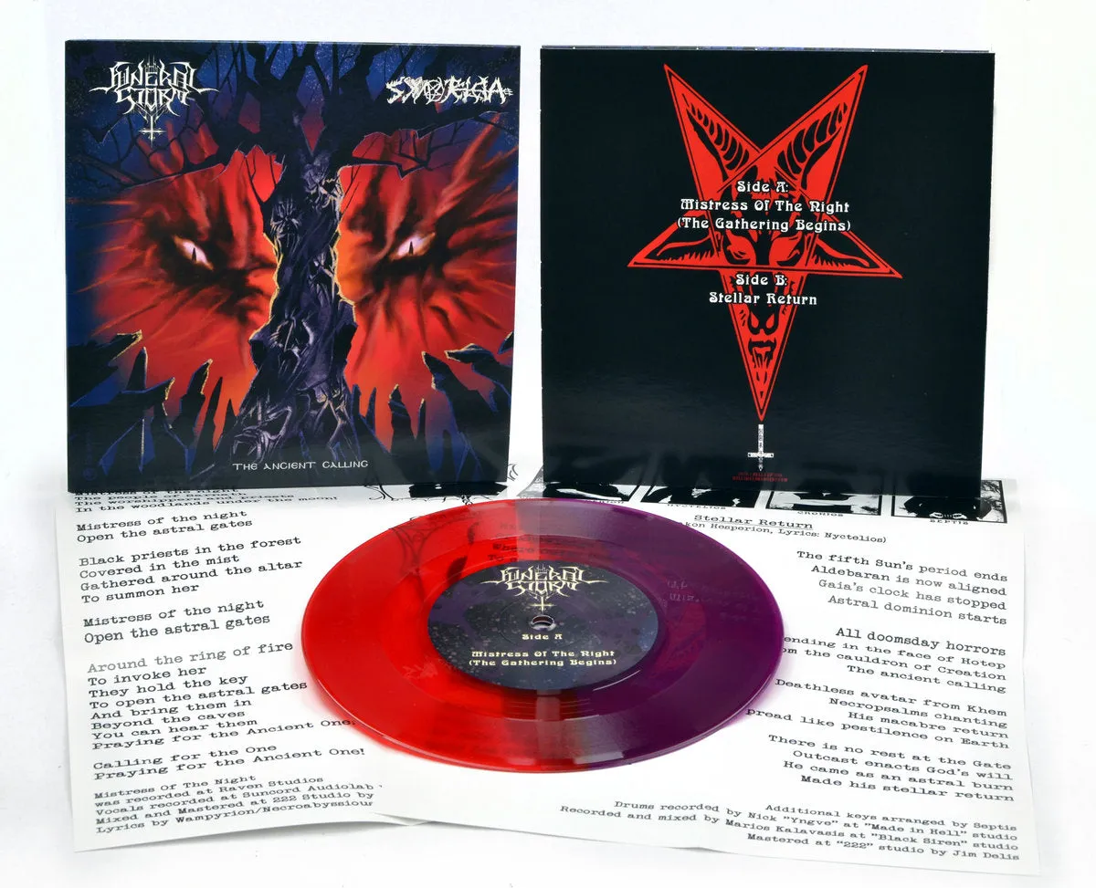 Funeral Storm Synteleia Ancient Calling 7" EP vinyl